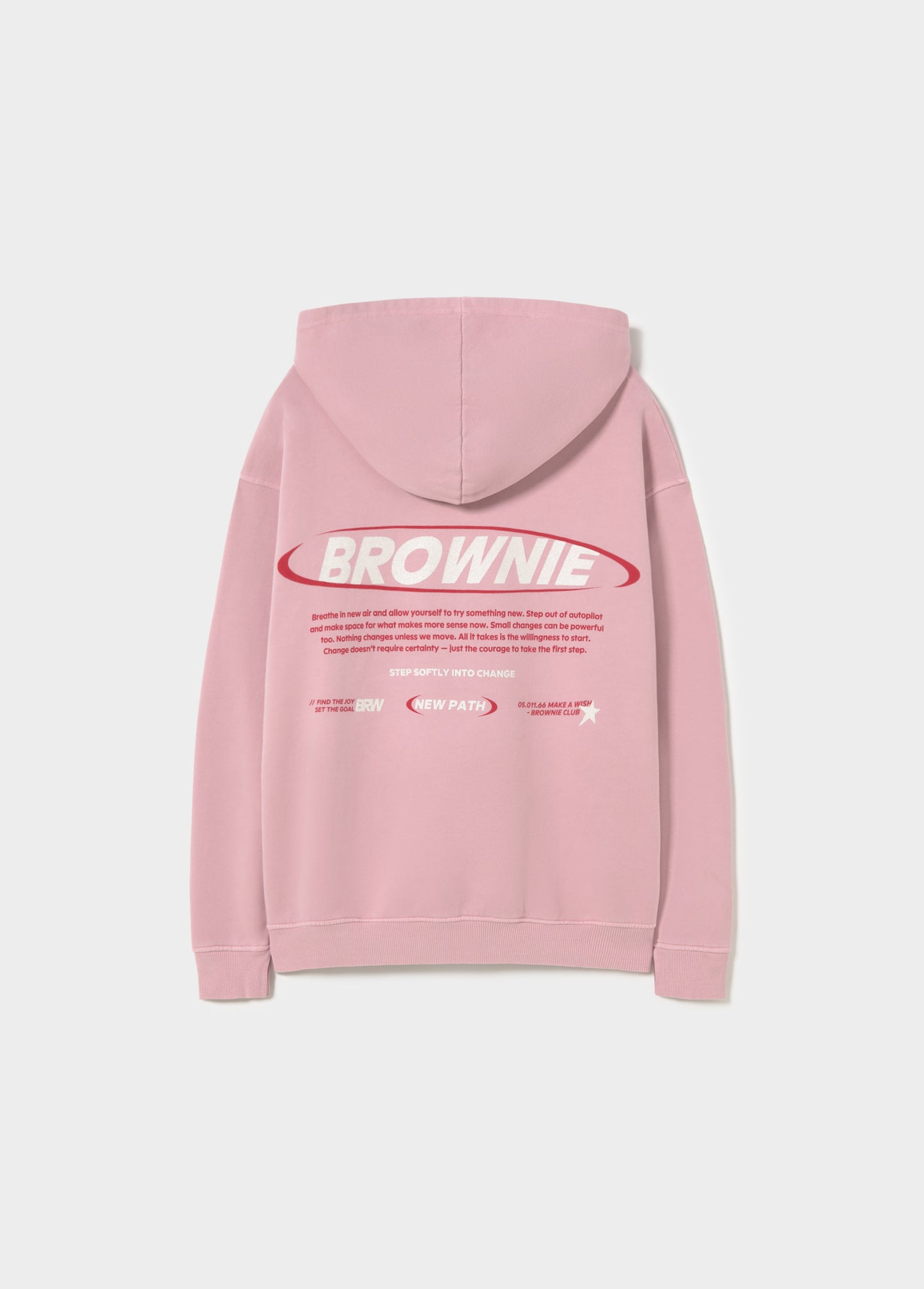 Sudadera capucha texto