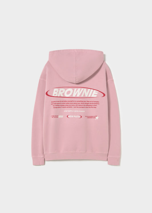 Sudadera capucha texto