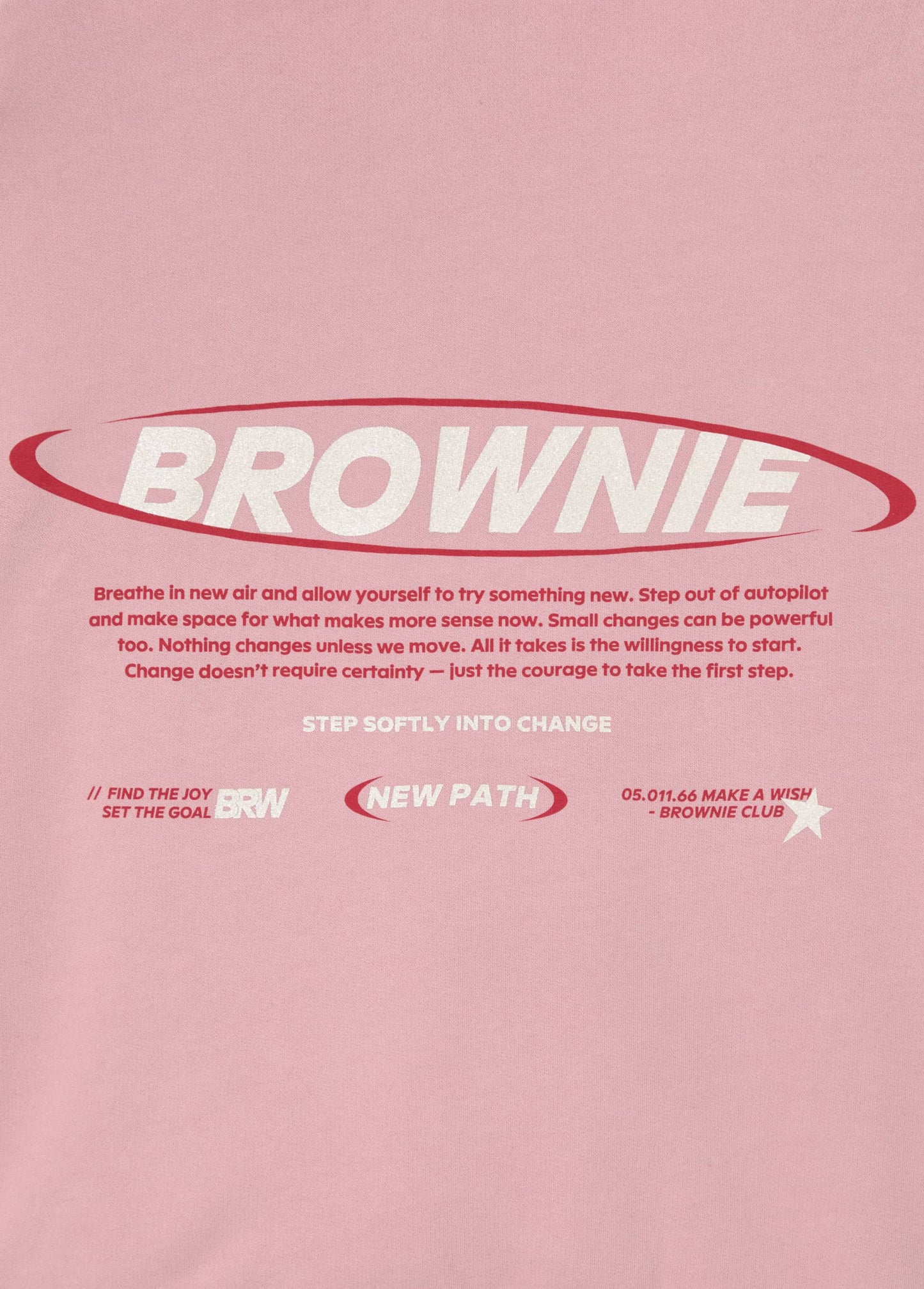 Sudadera capucha texto