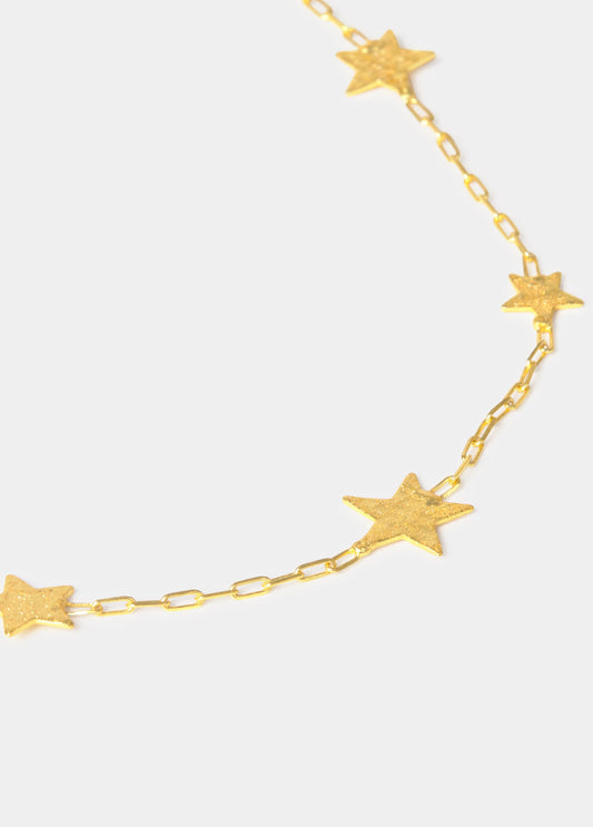 Collar largo estrella