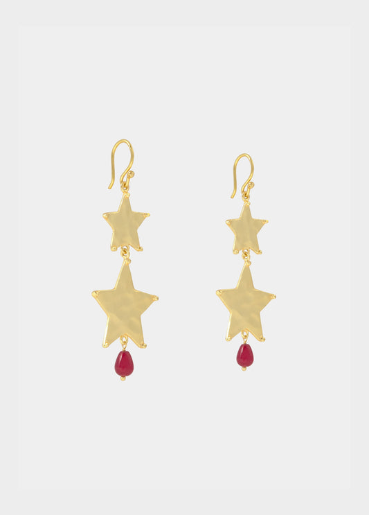 Pendiente estrellas