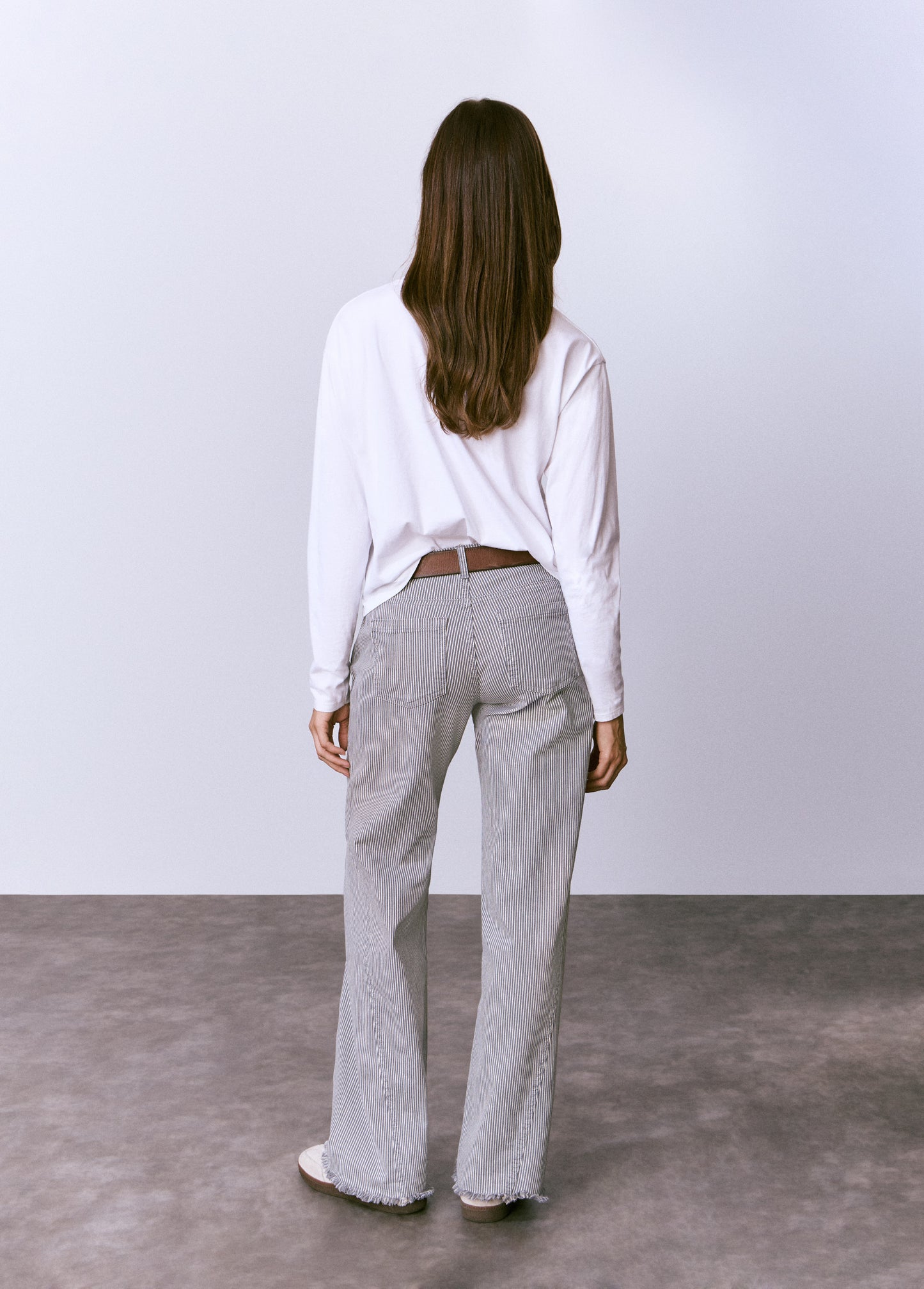 Pantalón rayas pieza lateral