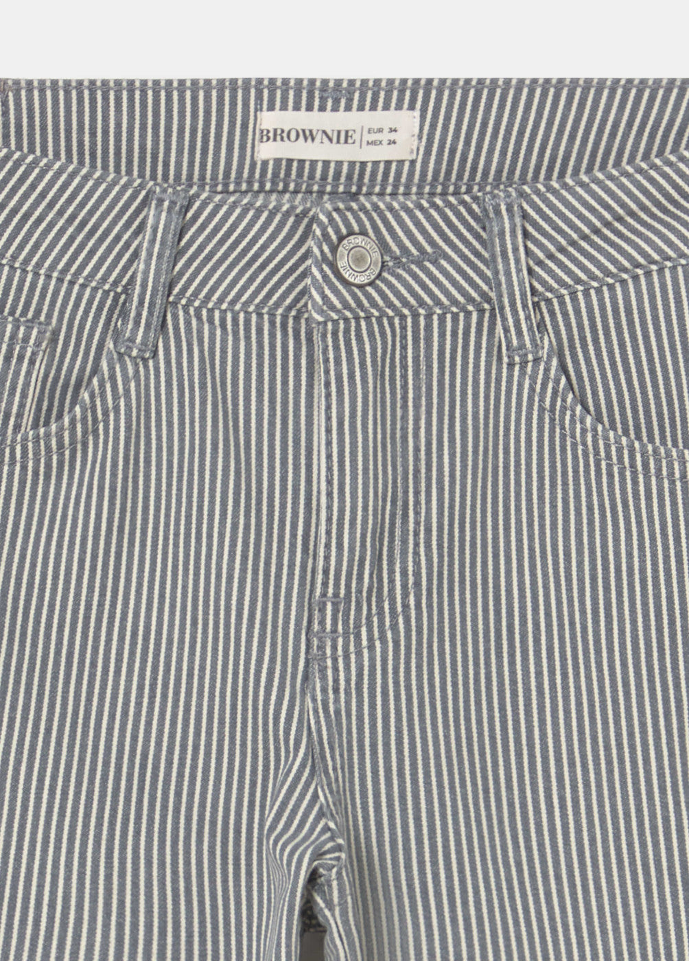 Pantalón rayas pieza lateral