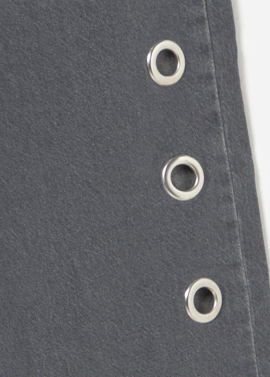 Jeans rectos eyelets