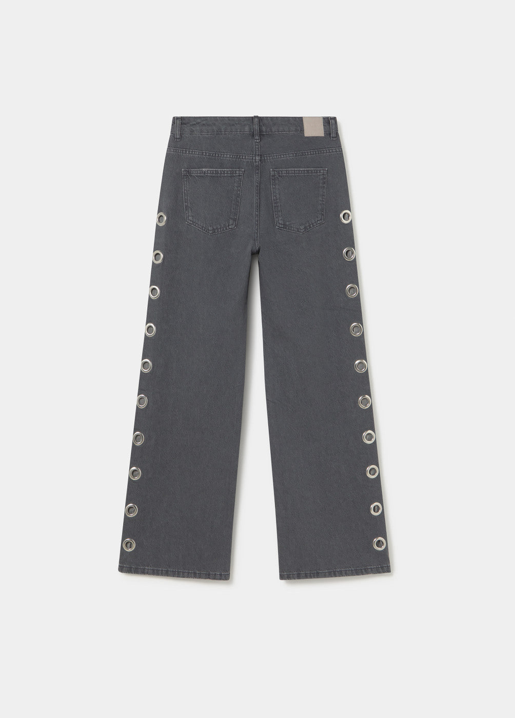 Jeans rectos eyelets
