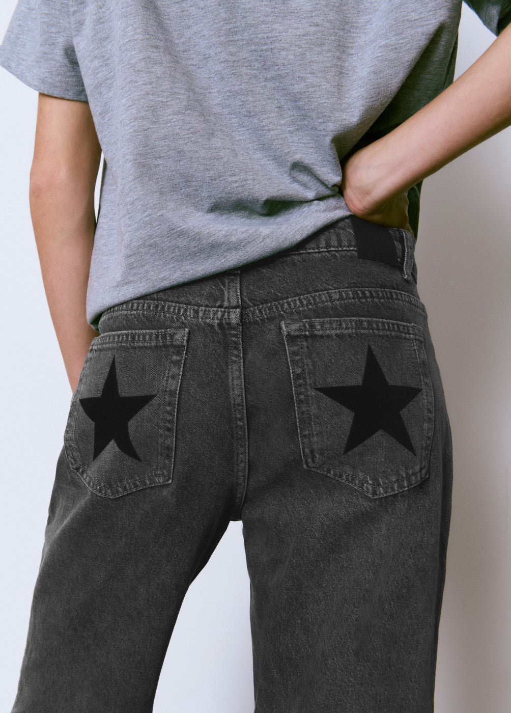 Jeans estrellas trasero