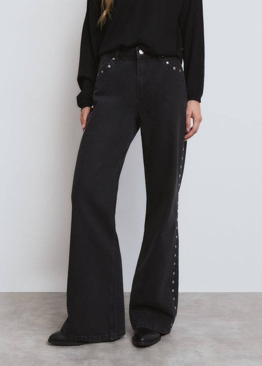 Jeans tachas estrellas