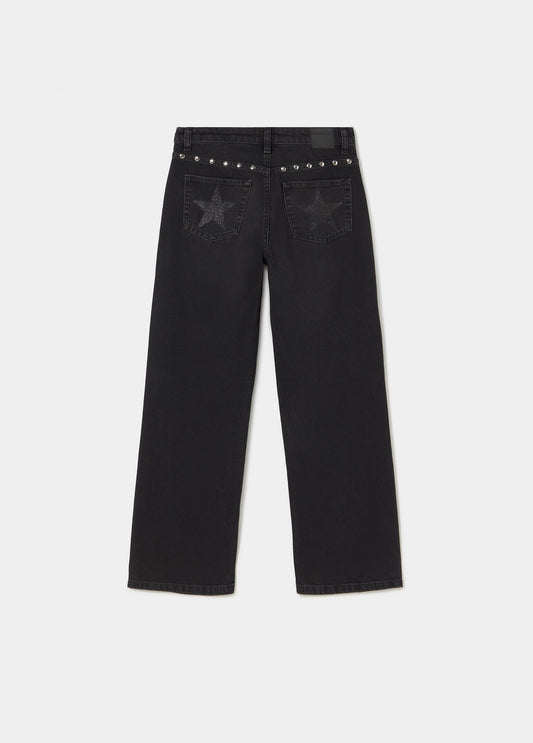 Jeans tachas estrellas