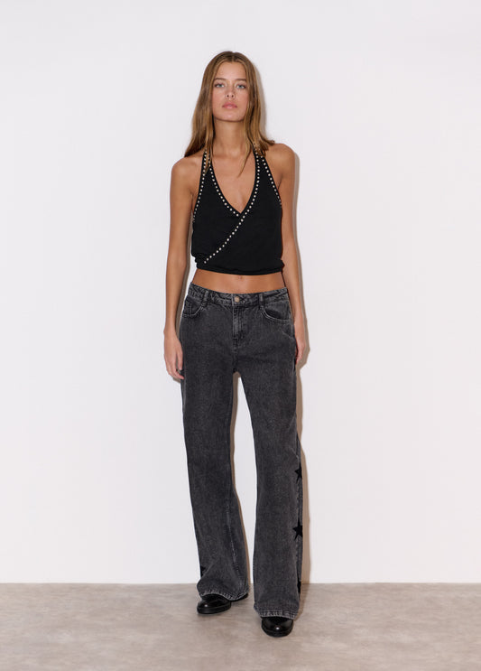 Jeans multiestrellas lateral