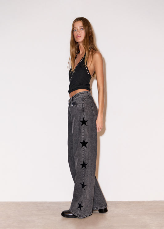 Jeans multiestrellas lateral