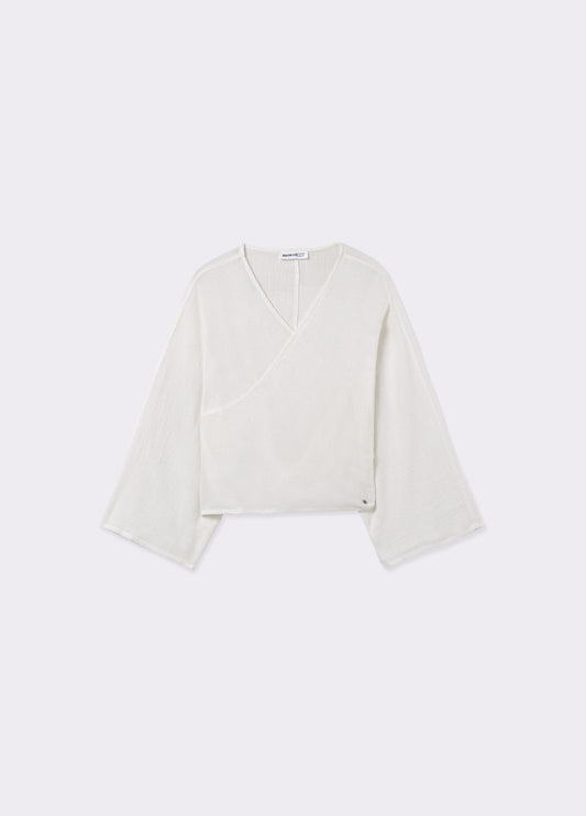 Blusa rústica multiposición