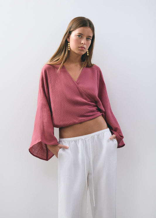 Blusa rustica multiposicion