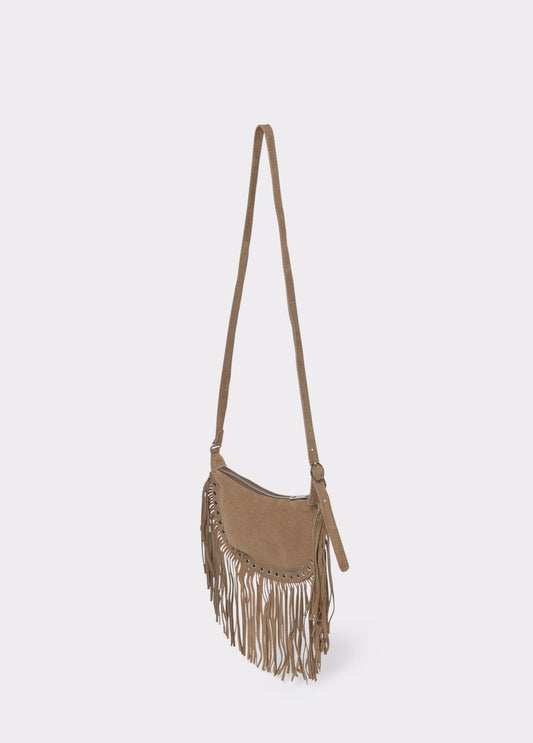 Bolso bandolera flecos
