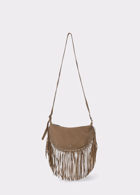 Bolso bandolera flecos