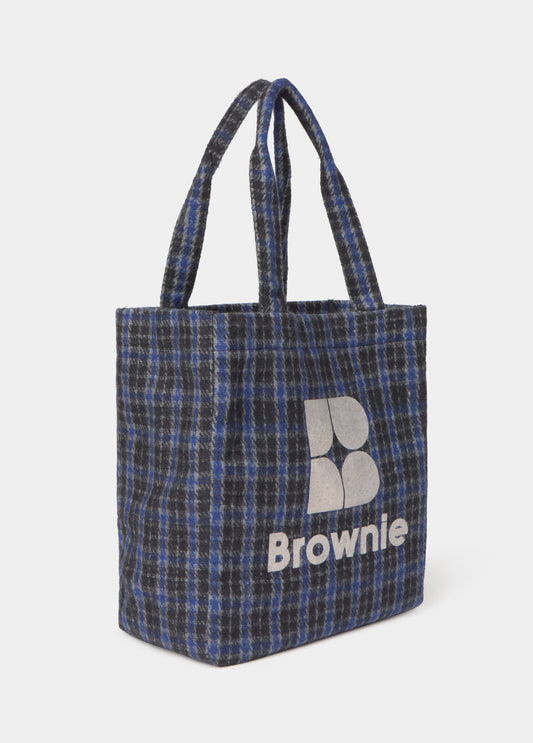 Bolso shopper cuadros Brownie