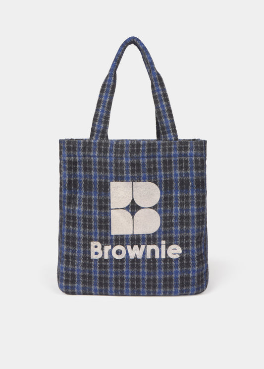 Bolso shopper cuadros Brownie