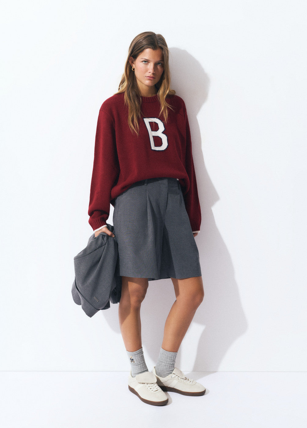 Bermuda sastre con pinzas