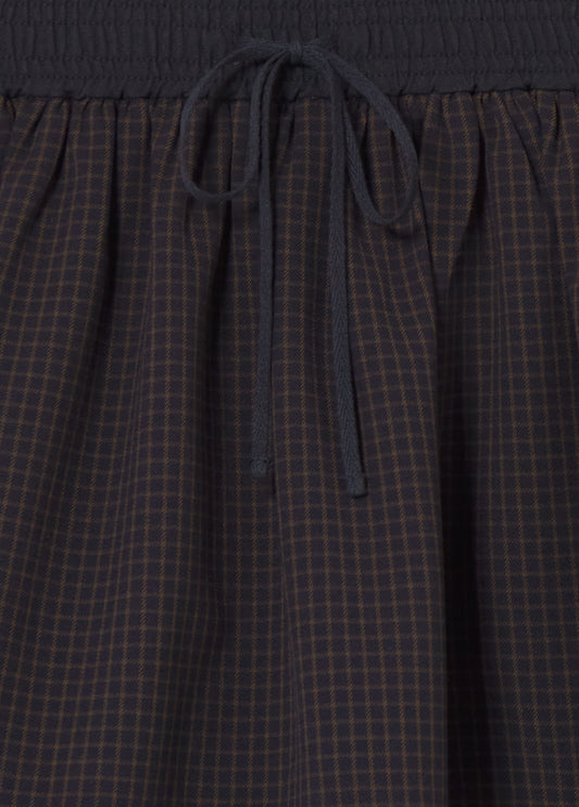 Falda volumen cuadros