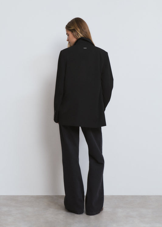 Americana recta lisa