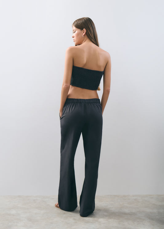 Pantalón algodón eyelets