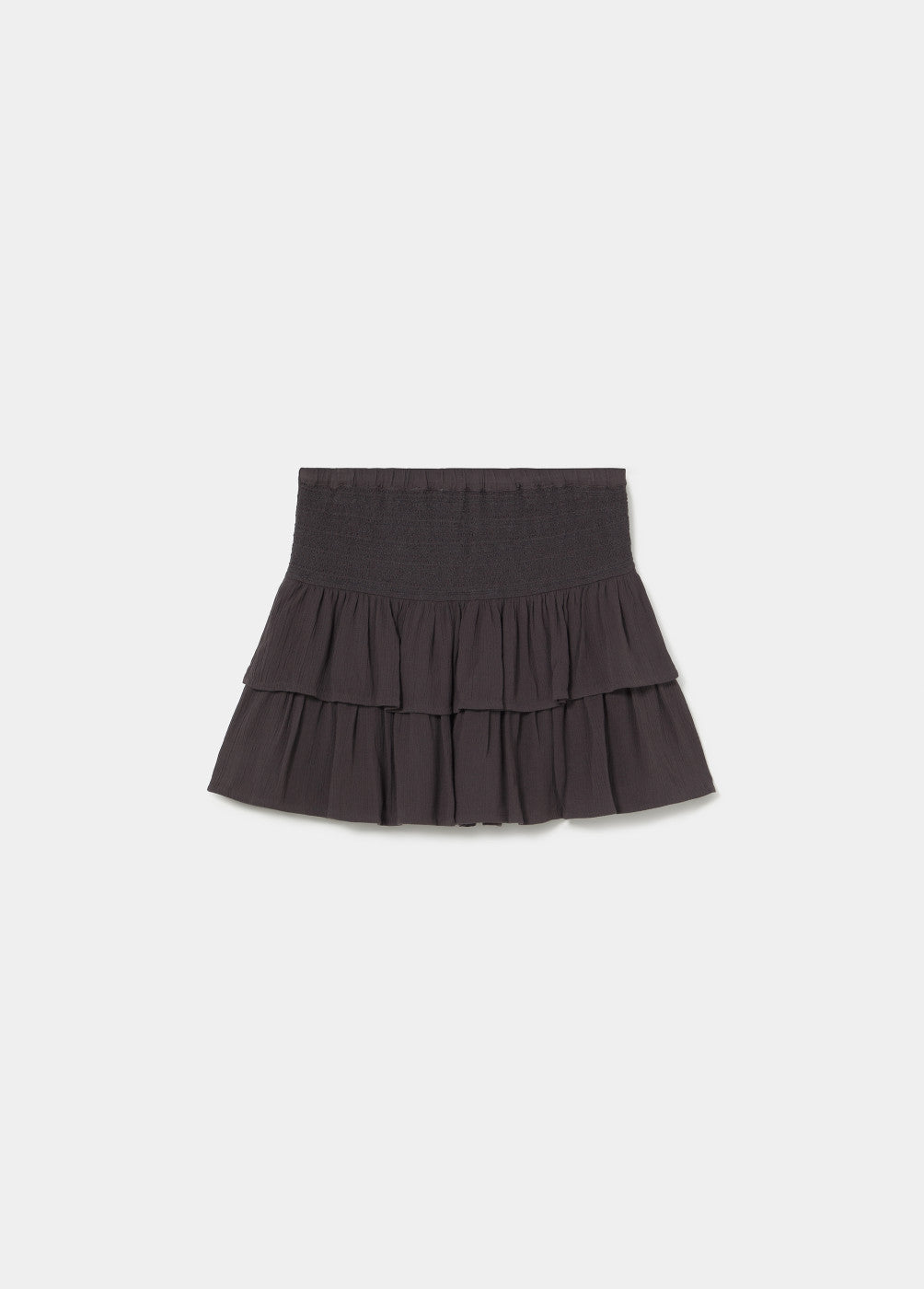 FALDA VOLANTES LISA ANTRACITA