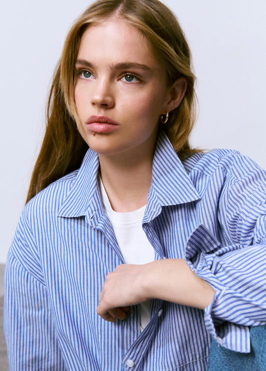 Camisa básica rayas