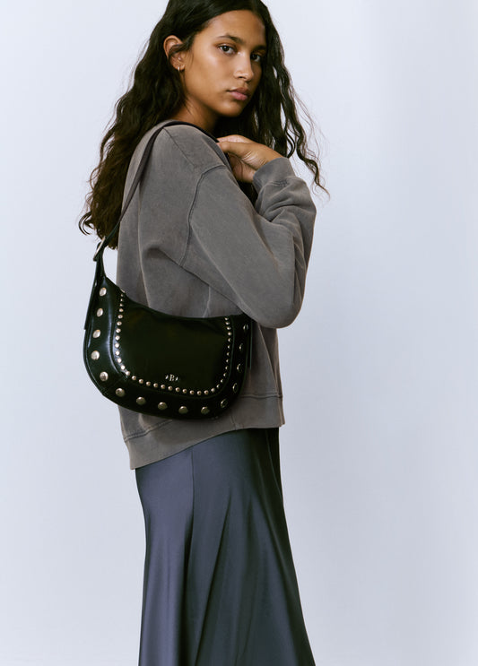 Bolso bandolera tachas