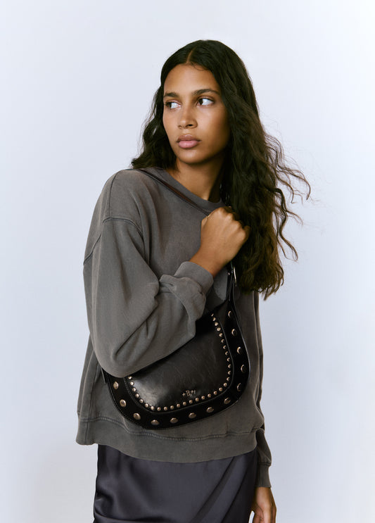 Bolso bandolera tachas