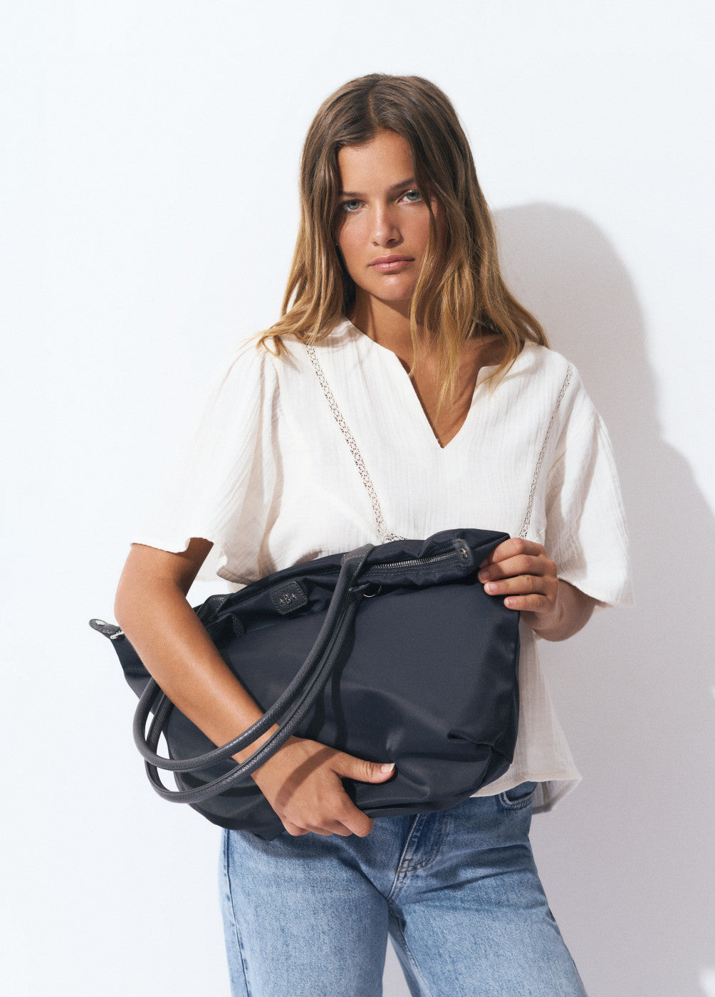 Bolso shopper nylon