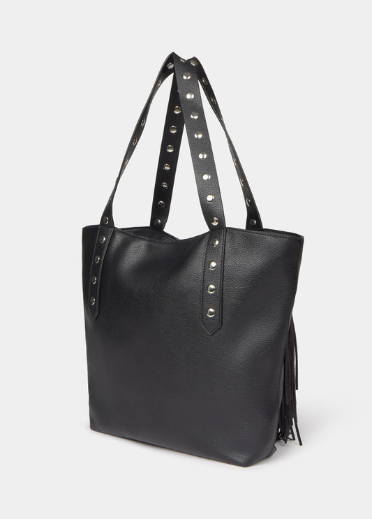 Bolso shopper flecos