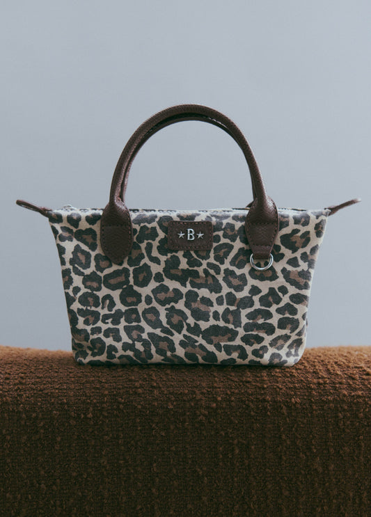 Bolso shopper mini animal print