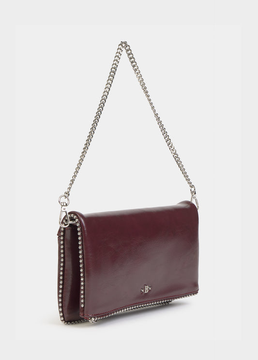 Bolso solapa bolitas