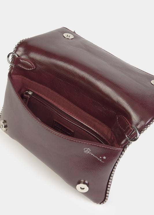 Bolso solapa bolitas