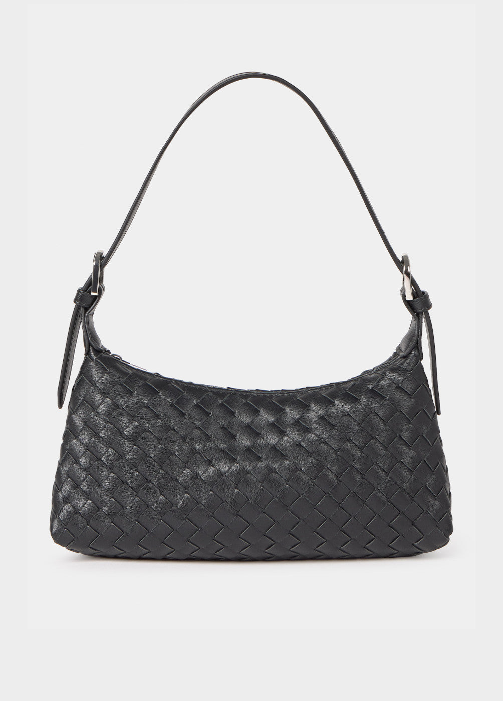 Bolso baguette trenzado