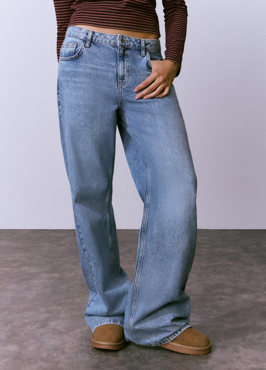 Jeans relaxed básicos