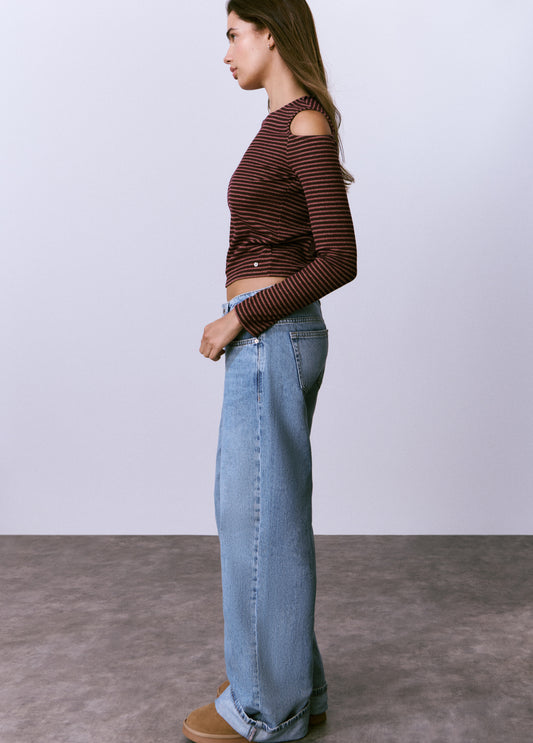 Jeans relaxed básicos