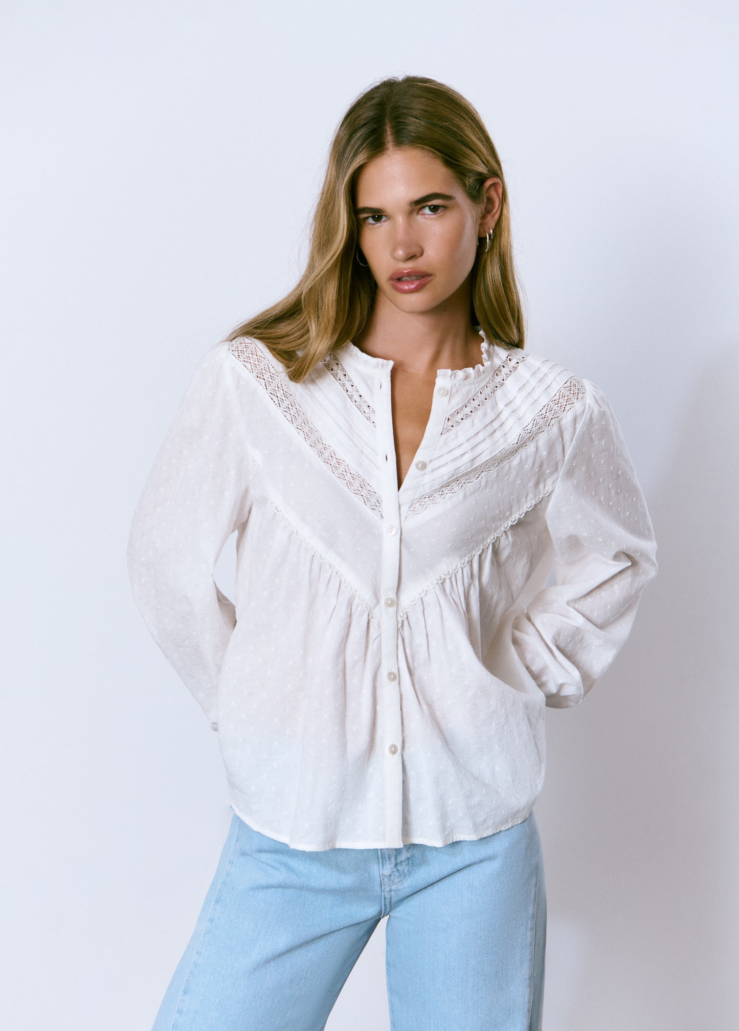 Blusa romantica