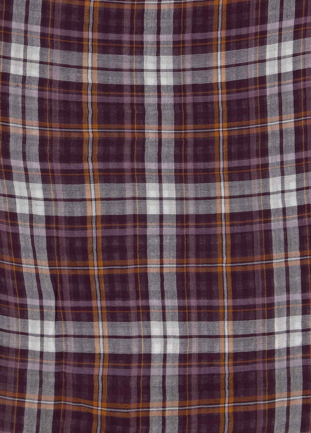 Blusa asimétrica cuadros