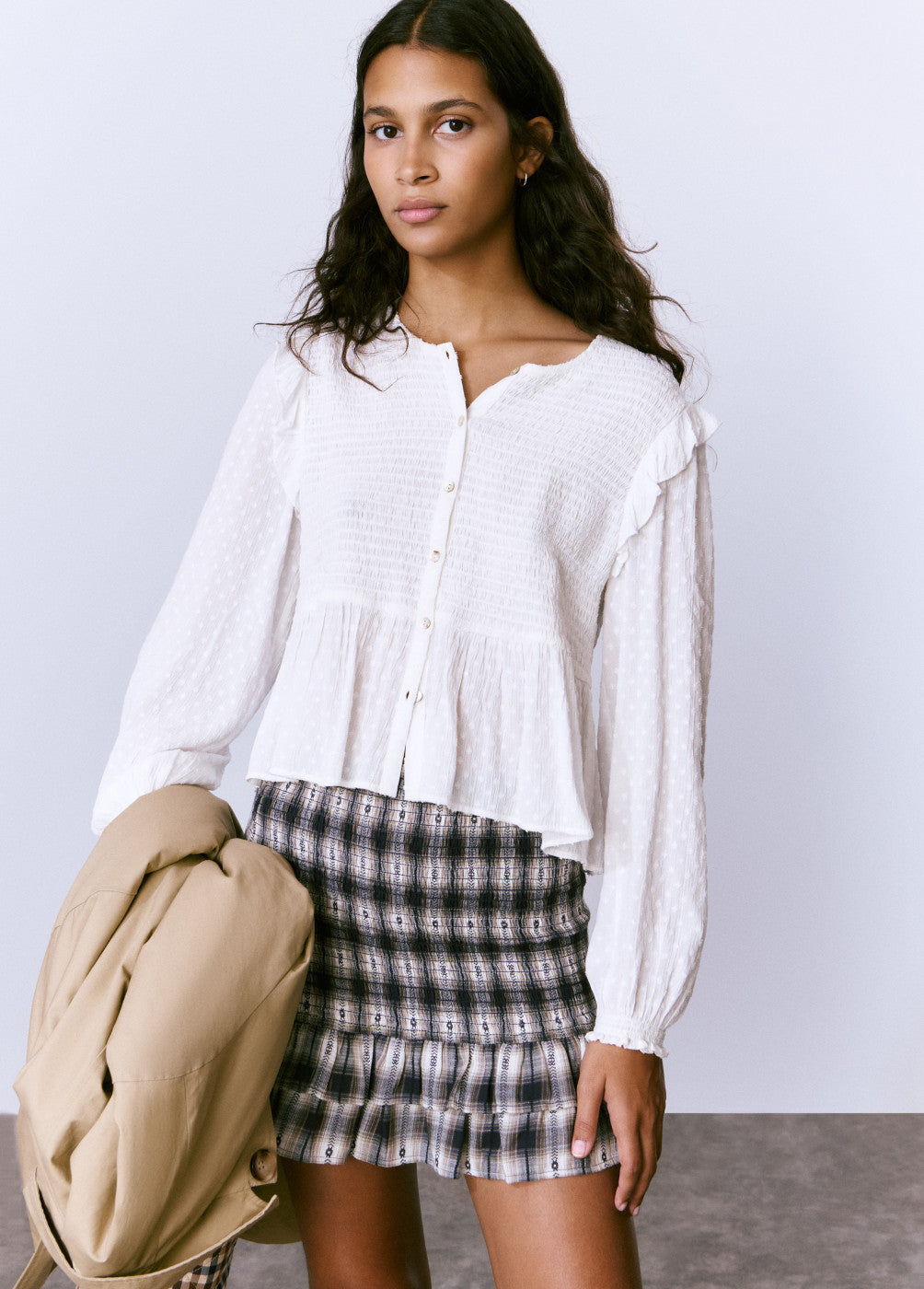 Blusa plumeti detalle lazos