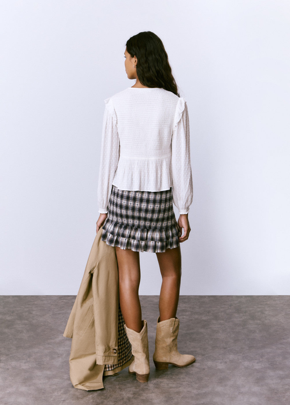 Blusa plumeti detalle lazos