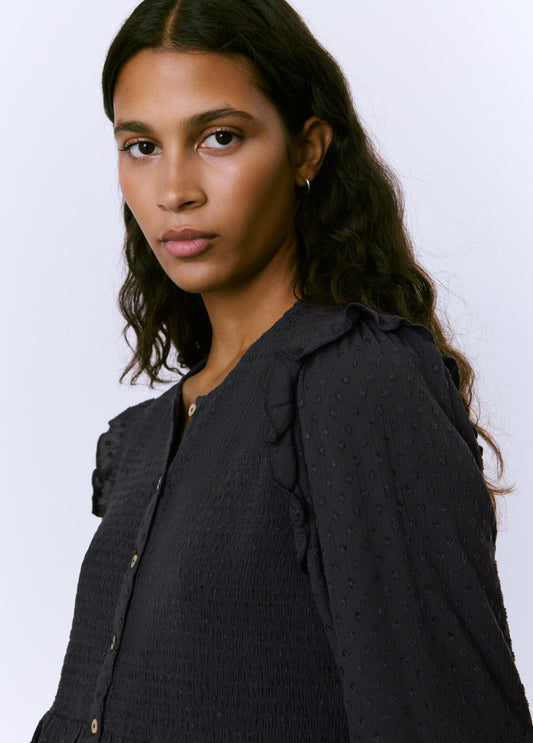 Blusa plumeti detalle lazos