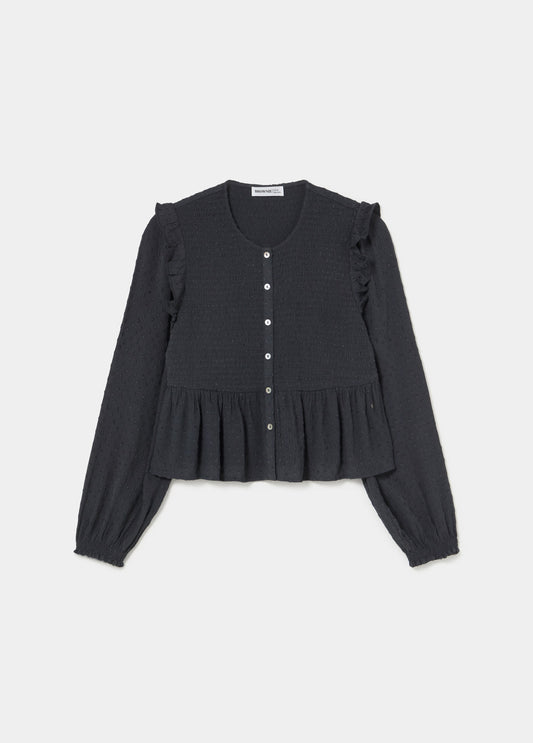 Blusa plumeti detalle lazos