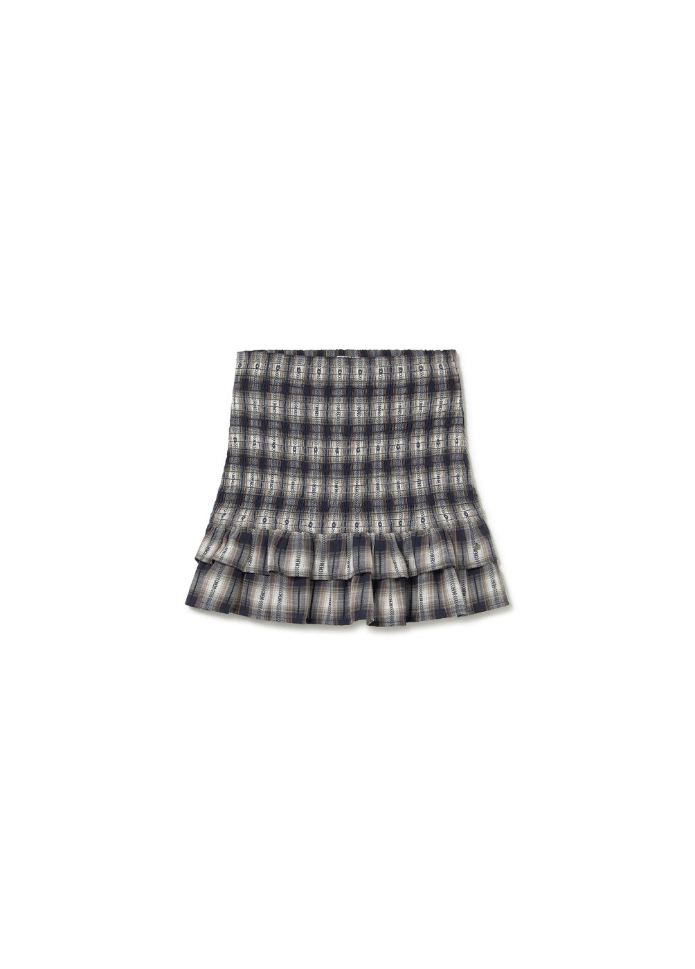 Falda mini cuadros