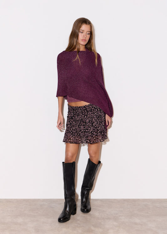 Bota gaucha tacón piel