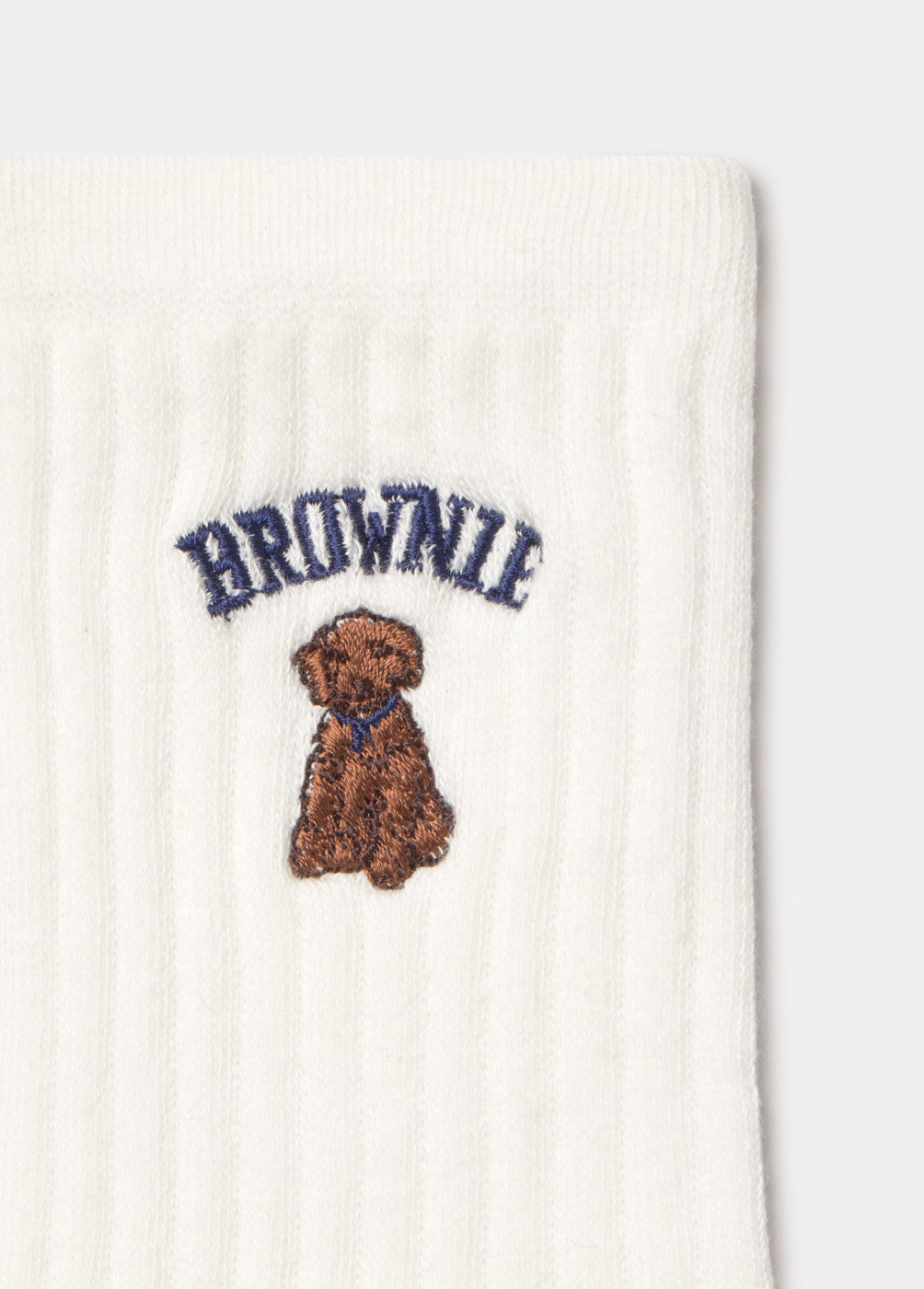 Calcetín brownie bordado perrito