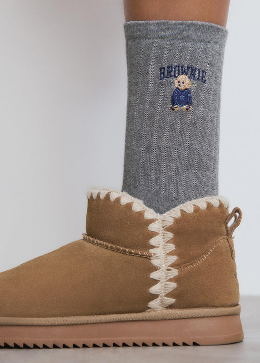 Calcetín brownie perrito