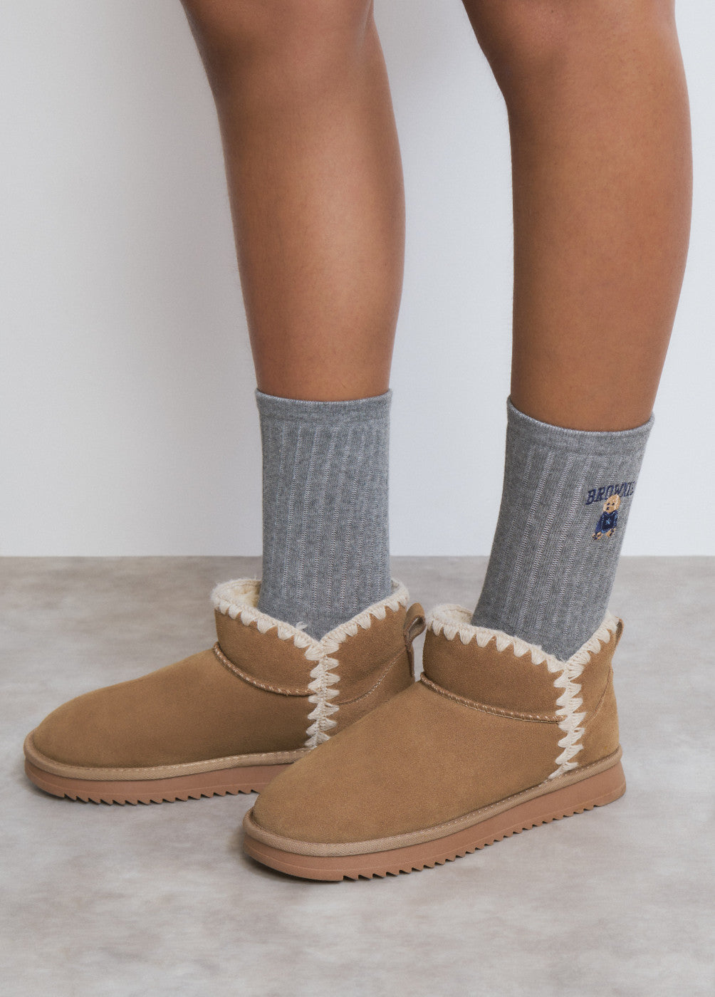 Calcetín brownie perrito