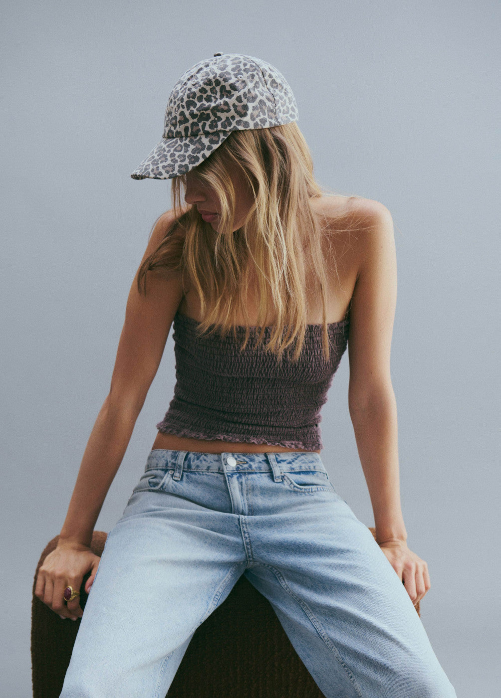 Gorra animal print