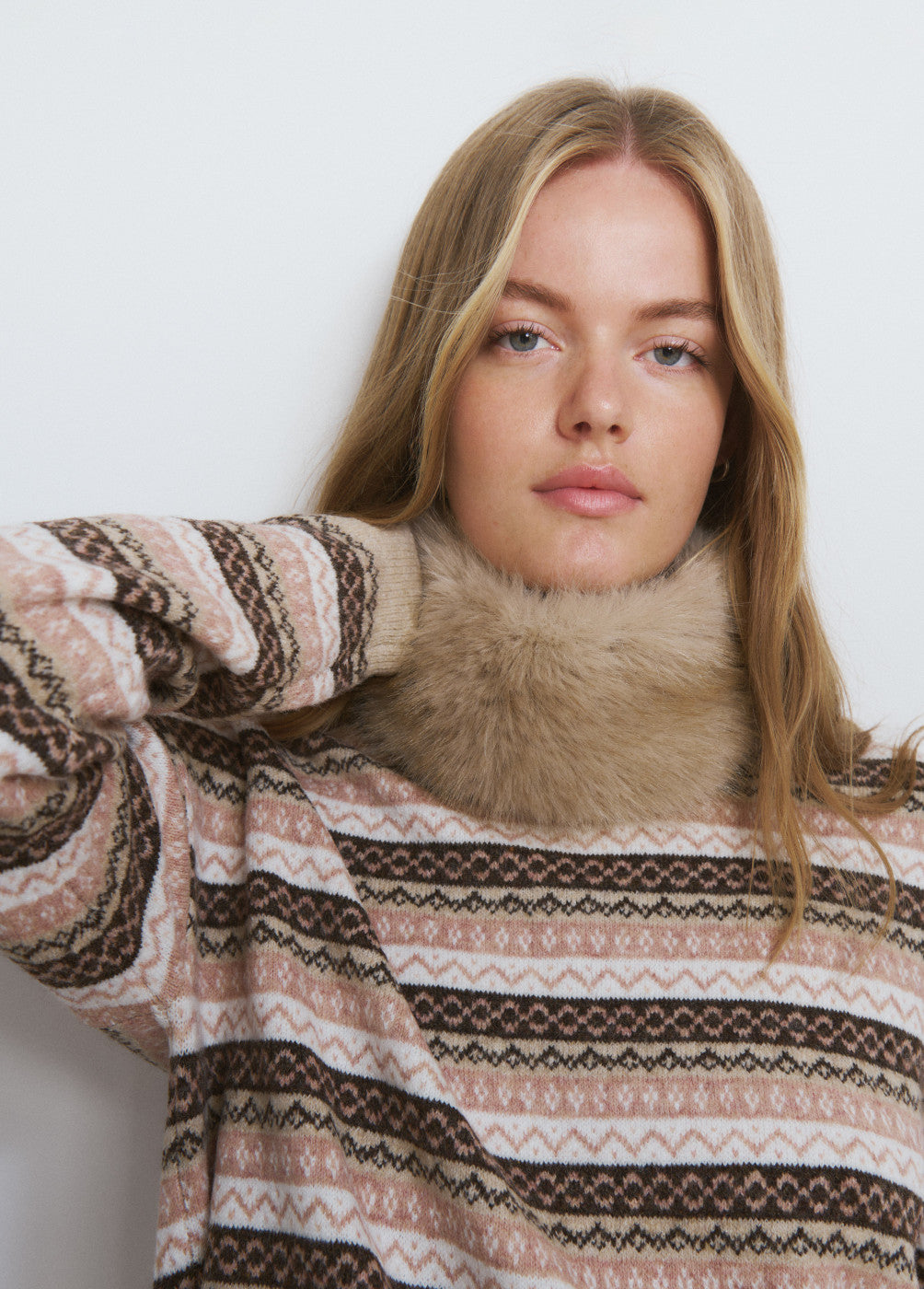 Cuello pequeño pelo