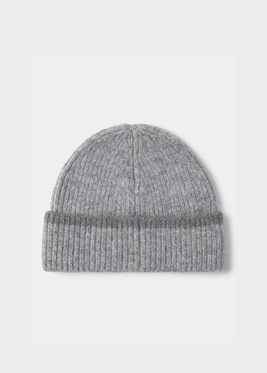 Gorro canalé lurex